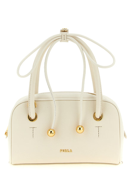 Furla White Poppy S Handbag