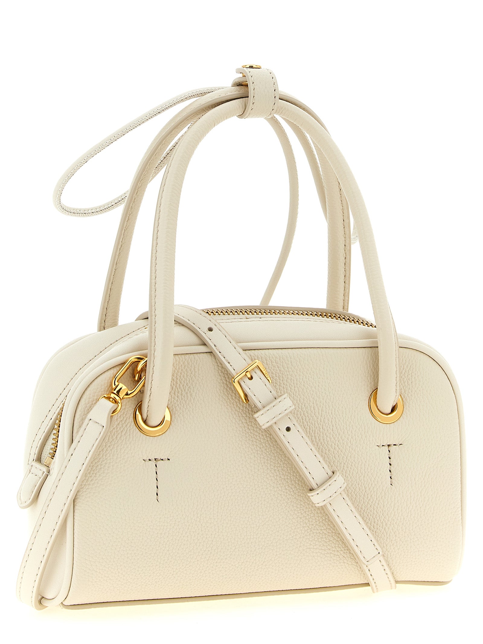 Furla White Poppy S Handbag