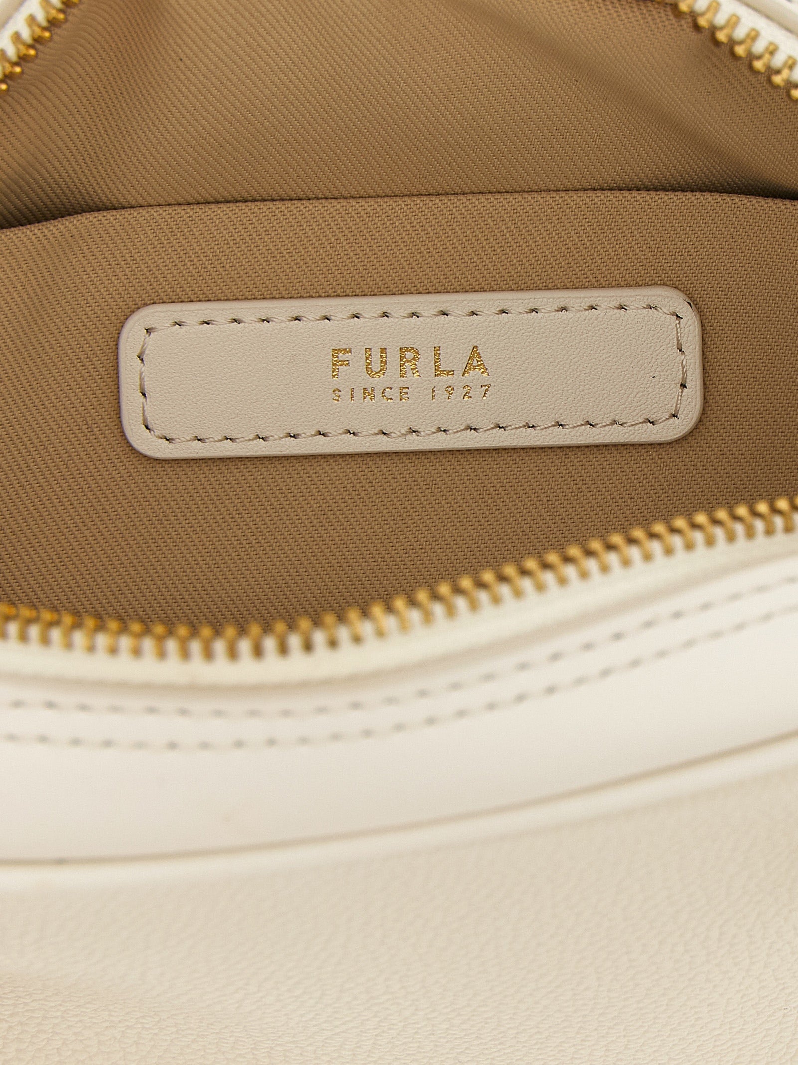 Furla White Poppy S Handbag