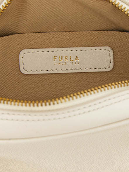 Furla White Poppy S Handbag