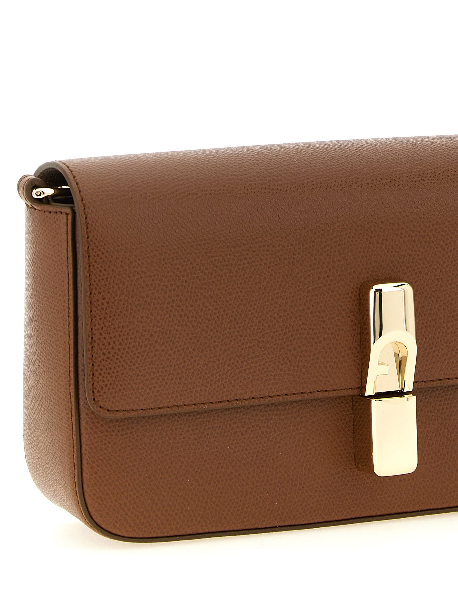 Τσάντα Furla Brown Iride S Crossbody