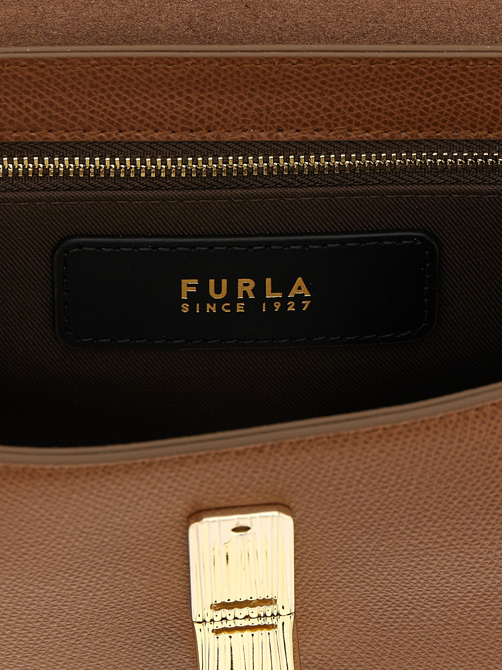 Τσάντα Furla Brown Iride S Crossbody
