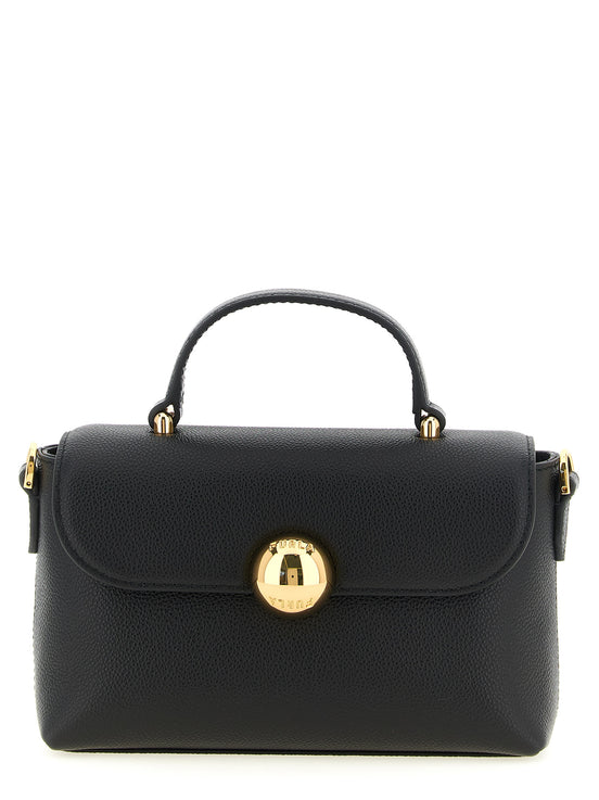 Furla Black Calfskin Handbag