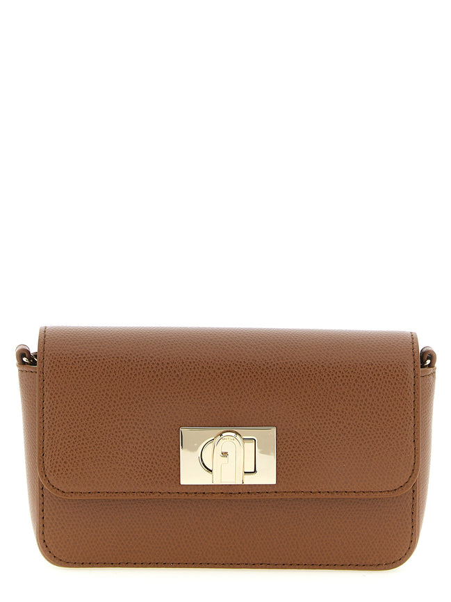 Μικρή τσάντα Furla Brown 1927 Mini Crossbody