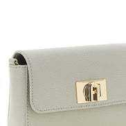 Τσάντα Furla Gray Calfskin Crossbody