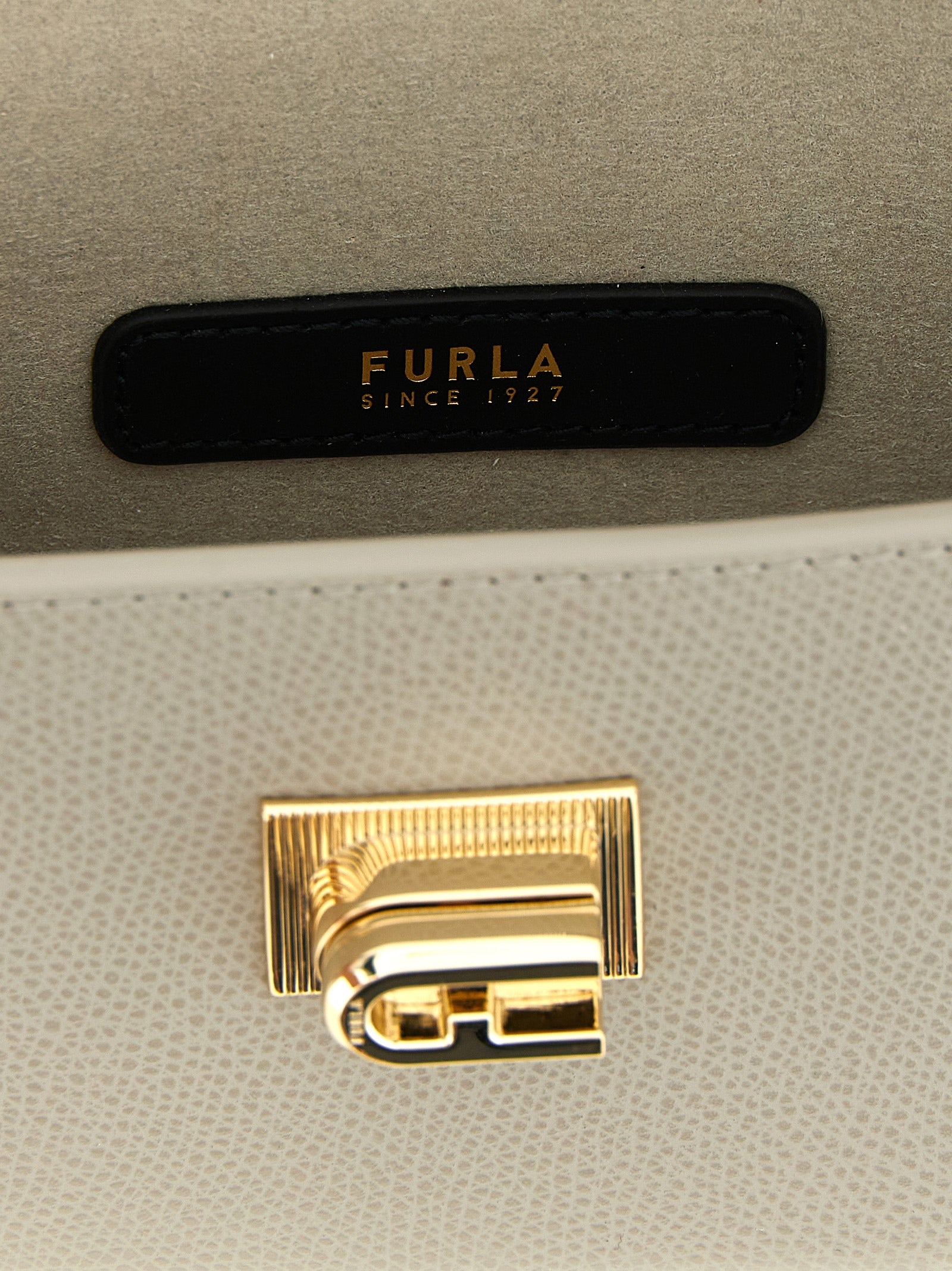 Τσάντα Furla Gray Calfskin Crossbody