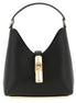 Furla Black Calfskin Handbag