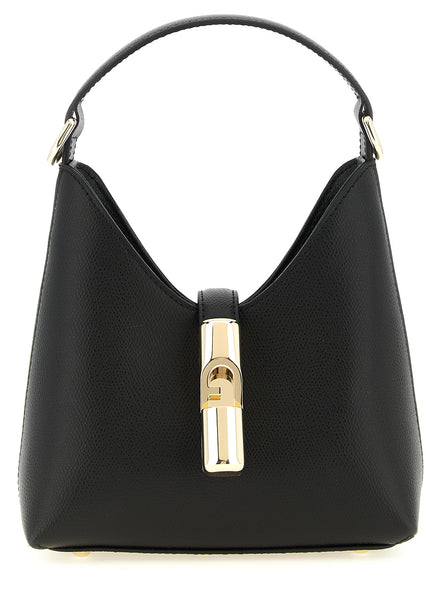Furla Black Calfskin Handbag