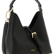 Furla Black Calfskin Handbag