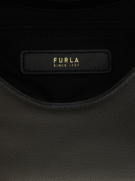 Furla Black Calfskin Handbag