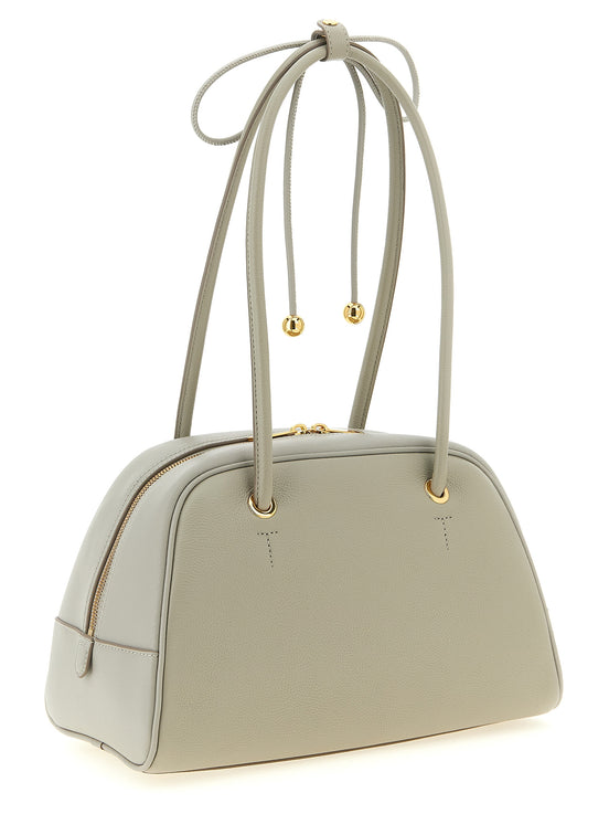 Furla Gray Poppy M Handbag