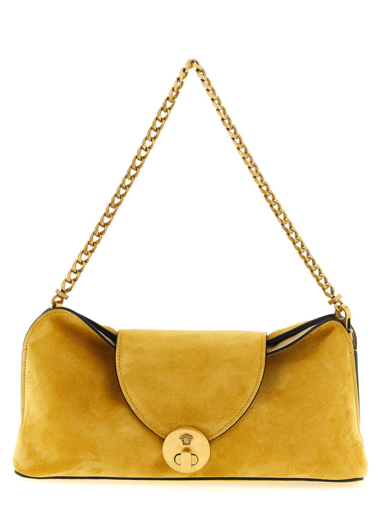 Versace Bicolor Calfskin Clutch Bag