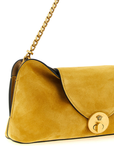 Versace Bicolor Calfskin Clutch Bag