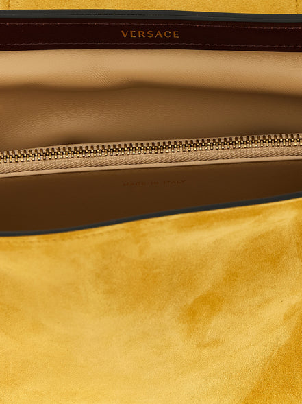 Versace Bicolor Calfskin Clutch Bag