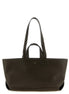 Τσάντα tote A.P.C. από καφέ δέρμα αγελάδας  