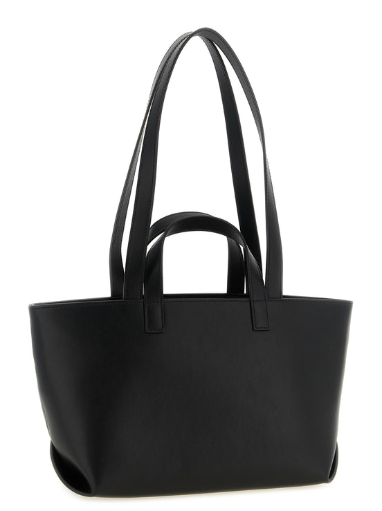 A.P.C. Black Cowhide Tote Bag