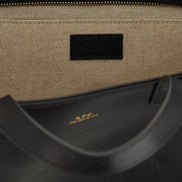 Τσάντα A.P.C. Black Cowhide Tote