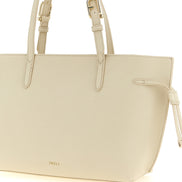 Τσάντα Furla Ava M White Calfskin Tote