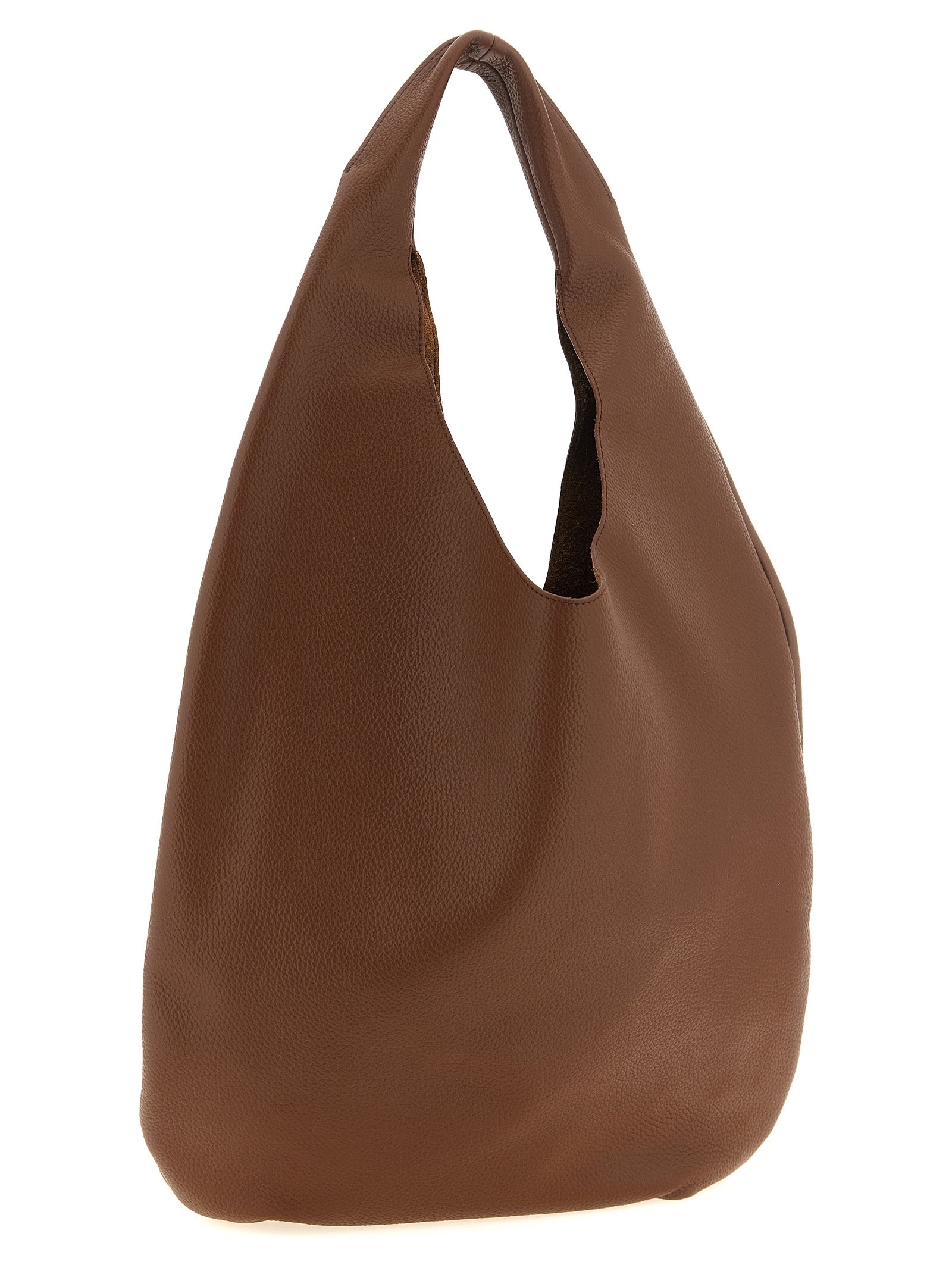 Τσάντα A.P.C. Brown Cowhide Shoulder