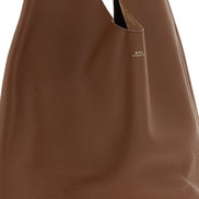Τσάντα A.P.C. Brown Cowhide Shoulder