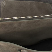 Τσάντα The Attico Gray Bovine Leather Shoulder