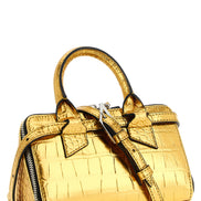 The Attico Gold Bovine Leather Handbag