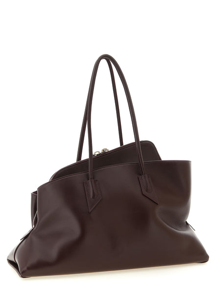 The Attico La Passeggiata Medium Purple Shoulder Bag