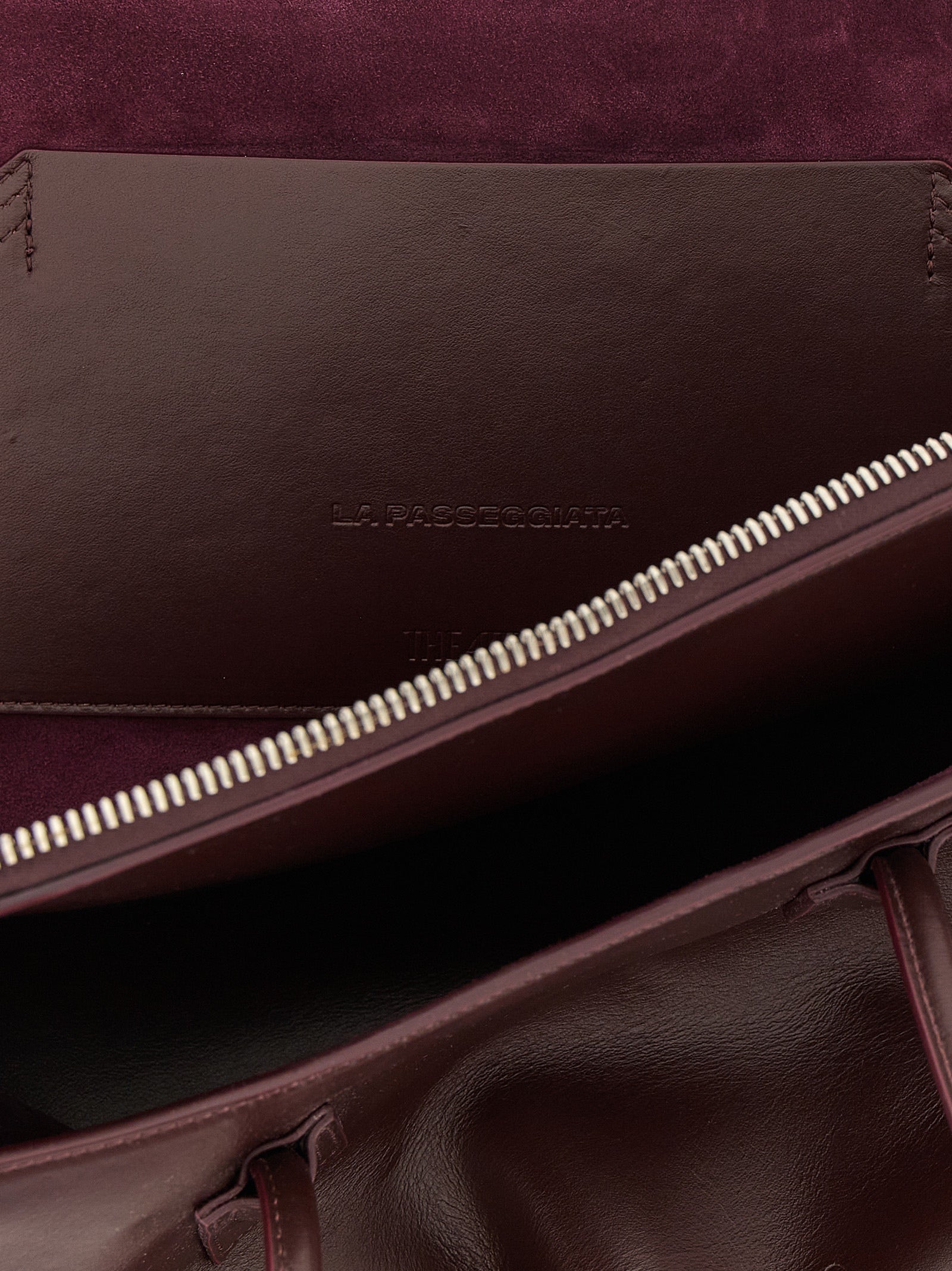 The Attico La Passeggiata Medium Purple Shoulder Bag
