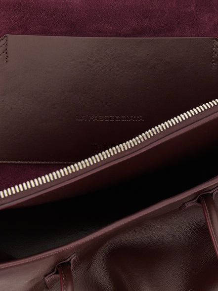 The Attico La Passeggiata Medium Purple Shoulder Bag
