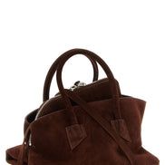 Τσάντα The Attico La Passeggiata Mini Brown Leather