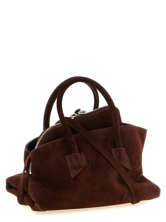 The Attico La Passeggiata Mini Brown Leather Handbag
