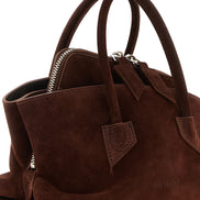Τσάντα The Attico La Passeggiata Mini Brown Leather