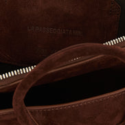 Τσάντα The Attico La Passeggiata Mini Brown Leather