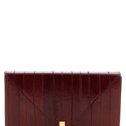 Τσάντα Giuseppe Zanotti Tuxedo Bordeaux Leather Clutch