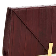 Τσάντα Giuseppe Zanotti Tuxedo Bordeaux Leather Clutch