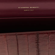 Τσάντα Giuseppe Zanotti Tuxedo Bordeaux Leather Clutch