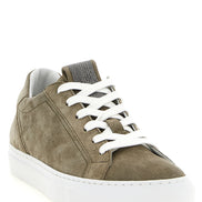 Παπούτσια Brunello Cucinelli Gray Calfskin Low Top Sneakers