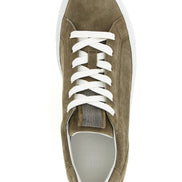 Παπούτσια Brunello Cucinelli Gray Calfskin Low Top Sneakers