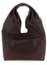 Maison Margiela Bordeaux Lamb Leather Shoulder Bag