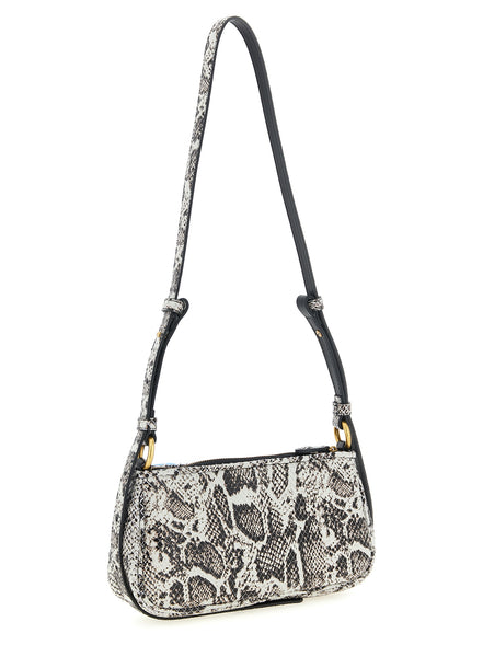 PINKO Gray Calfskin Crossbody Bag
