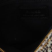 PINKO Gray Calfskin Crossbody Bag