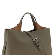 Tod's Gray Calfskin Handbag