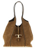 Tod's Brown Calfskin Tote Bag