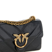Τσάντα PINKO Black Calfskin Crossbody