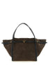 Tod's Brown Calfskin Tote Bag