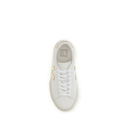 Veja Campo White Leather Sneakers