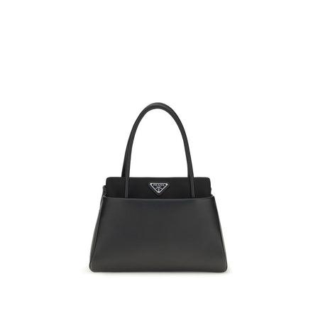 Prada Black Calf Leather Bos Taurus Handbag