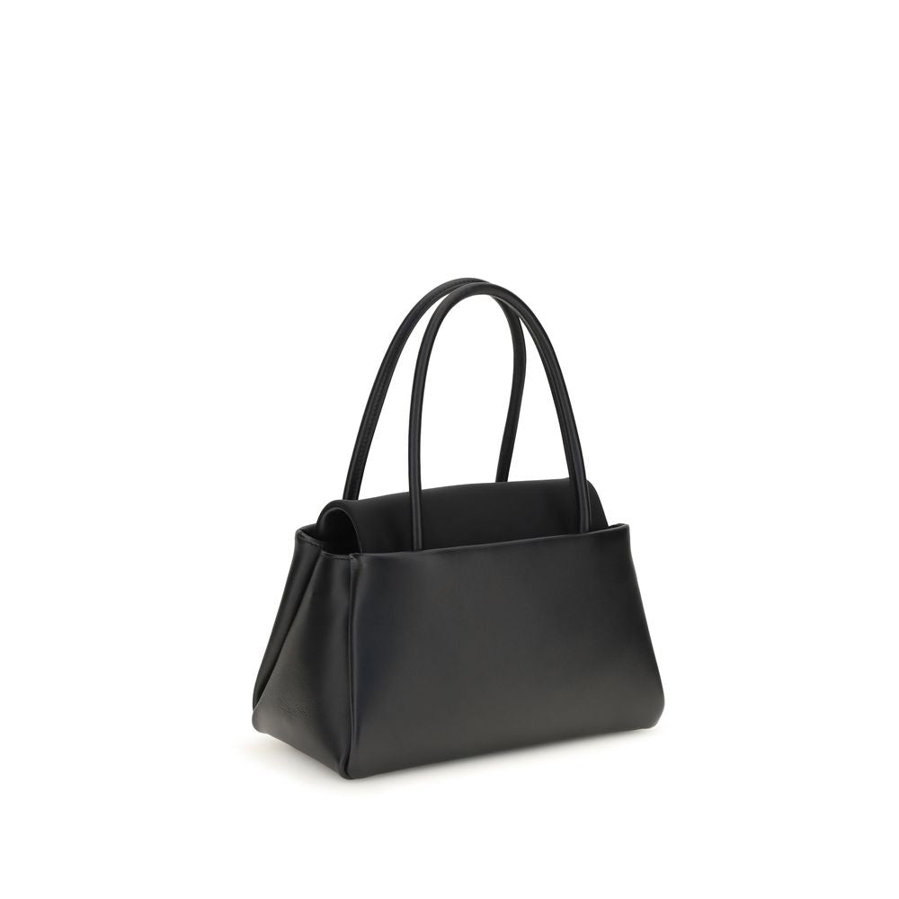 Prada Black Calf Leather Bos Taurus Handbag