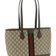 Gucci Brown Polyethylene Tote Bag