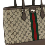 Gucci Brown Polyethylene Tote Bag